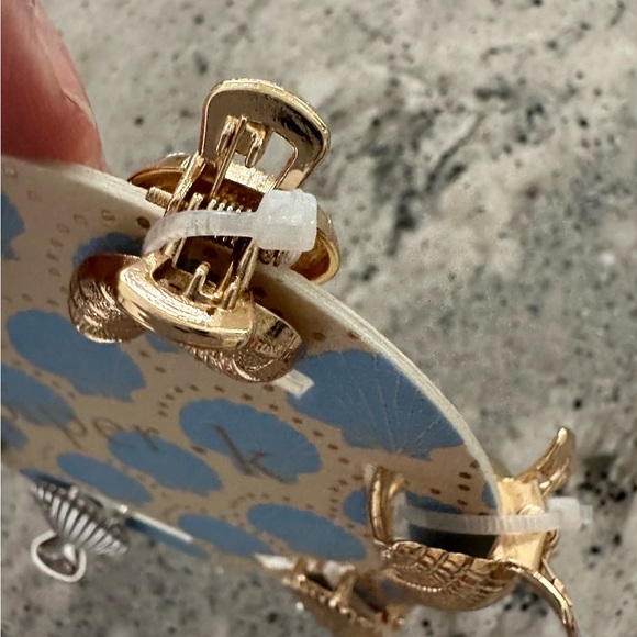 Piper K Sea Shells Claw Hair Clips- gold & Silver with sparkle-Small Size NWT 🐚 - Picture 4 of 5